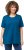 Ulla Popken Essential Round Neck Stretch Tee Medium Blue - T-shirts - T-shirts til kvinder