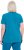 Ulla Popken Functional Antibacterial Finish V-Neck Short Sleeve Knit Top Opal Green - T-shirts - 