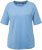 Ulla Popken Quick-Drying Short Sleeve T-Shirt Pale Blue - T-shirts - 