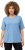 Ulla Popken Quick-Drying Short Sleeve T-Shirt Pale Blue - T-shirts - 