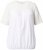 Ulla Popken Lace Yoke Short Sleeve T-Shirt Snow White - T-shirts - 