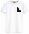 Motley Denim Milan T-shirt Hvid - T-shirts - T-shirts i store størrelser - 2XL-14XL