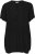 Kaffe Curve Ami Tunika med Pufærmer Sort - T-shirts - 