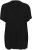Kaffe Curve Ami Tunika med Pufærmer Sort - T-shirts - 