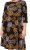 Scandinavian Caramel Flower Petals Dress Lavender and Orange - DAMETØJ 40-66 - 