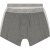 JP1880 Boxershorts Flexnamic OEKO-TEX Mid 2-Pack Grey/Off-White - Undertøj og badetøj - Badetøj og Undertøj i store størrelser 