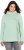 Ulla Popken Ribbon Detail Turtleneck Sweatshirt Mint Green - Hættetrøjer og sweatshirts - Bløde sweatshirts, hoodies & strik