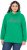 Ulla Popken HELLO Classic Fit Stand-Up Collar Sweatshirt Emerald Green - Hættetrøjer og sweatshirts - 