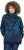 Ulla Popken Ribbon Print Turtleneck Sweatshirt Navy - T-shirts - 