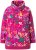 Ulla Popken Ribbon Print Turtleneck Sweatshirt Cherry Red - Hættetrøjer og sweatshirts - Bløde sweatshirts, hoodies & strik