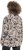 Ulla Popken Marble Print Teddy Fleece Jacket Dark Putty - Hættetrøjer og sweatshirts - Bløde sweatshirts, hoodies & strik