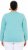 Ulla Popken Basic Round Neck Long Sleeve Slim Fit Cotton Tee Mint - T-shirts - T-shirts til kvinder