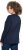 Ulla Popken Holiday Long Sleeve Graphic Tee Navy Blue - Trykte T-shirts til kvinder - 