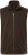 JP1880 Fleece Vest Stand-up Collar Brown - Jakker - Jakker i store størrelser, 2XL- 12XL