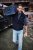 JP1880 Fleece Gilet Stomach Fit Navy - Jakker - Jakker i store størrelser, 2XL- 12XL
