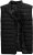 JP1880 Quilted Gilet Stand-Up Collar Black - Jakker - Jakker i store størrelser, 2XL- 12XL