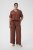 Kaffe Curve Emilia Wide Pants Henna Brown - Bukser - 