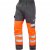 Leo Bideford Ecoviz Poly/Cotton Cargo Trouser Hi-Vis Orange/Grey - Arbejdstøj - Arbejdstøj i store størrelser