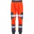 Leo Hawkcombe Ecoviz High Performance Ballistic Stretch Trousers Hi-Vis Orange/Navy - Arbejdstøj - Arbejdstøj i store størrelser