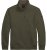 Double Outfitters MTOP-1163 Sweatshirt med halv lynlås Khaki - Trøjer og hættetrøjer - Trøjer og Hættetrøjer i store størrelser - 2XL-14XL