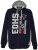 EDDY HILLS EDHS Hoodie Navy - Trøjer og hættetrøjer - Trøjer og Hættetrøjer i store størrelser - 2XL-14XL