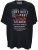 EDDY HILLS Atlantic T-shirt Black - T-shirts - T-shirts i store størrelser - 2XL-14XL
