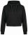 Nora Mikken KAMILLA Cropped Hoodie Black - DAMETØJ XS-XXL - 
