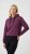 Nora Mikken KAMILLA Cropped Hoodie Mauve Wine - DAMETØJ XS-XXL - 