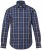 JP1880 Checked Shirt Long Sleeve Kent Collar Anthracite - Skjorter - Skjorter til store mænd 2XL- 8XL