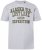 JP1880 T-shirt Short Sleeve Chest Print Grey Melange - T-shirts - T-shirts i store størrelser - 2XL-14XL
