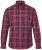 JP1880 Checked Shirt Long Sleeve Red - Skjorter - Skjorter til store mænd 2XL- 8XL