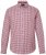 JP1880 Checked Flannel Shirt Long Sleeve Light Red - Skjorter - Skjorter til store mænd 2XL- 8XL