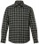 JP1880 Checked Flannel Shirt Long Sleeve Eucalyptus Green - Skjorter - Skjorter til store mænd 2XL- 8XL