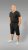20 Nodi Scirocco Short Leg Sports Pants in Combed Cotton Jersey Black - Joggingbukser og shorts - Sweatpants og Sweatshorts 2XL-12XL