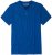 Adamo Silas Regular fit Serafino T-shirt Royal Blue - T-shirts - T-shirts i store størrelser - 2XL-14XL