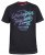 D555 Simmons T-shirt Black - T-shirts - T-shirts i store størrelser - 2XL-14XL