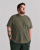 Motley Denim Stockholm T-shirt Dark Khaki - T-shirts - T-shirts i store størrelser - 2XL-14XL
