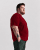 Motley Denim Stockholm T-shirt Red - T-shirts - T-shirts i store størrelser - 2XL-14XL