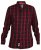 D555 Theo Long Sleeve Check Shirt - Skjorter - Skjorter til store mænd 2XL- 8XL