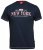 D555 Thornton Embroidery T-shirt Navy - T-shirts - T-shirts i store størrelser - 2XL-14XL