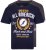 Kam Jeans 5329 Twin pack T-shirt Charcoal/Navy - T-shirts - T-shirts i store størrelser - 2XL-14XL