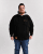 Motley Denim Copenhagen Hoodie Black - Trøjer og hættetrøjer - Trøjer og Hættetrøjer i store størrelser - 2XL-14XL