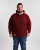 Motley Denim Copenhagen Hoodie Red - Trøjer og hættetrøjer - Trøjer og Hættetrøjer i store størrelser - 2XL-14XL