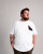 Motley Denim Milan T-shirt Hvid - T-shirts - T-shirts i store størrelser - 2XL-14XL