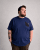 Motley Denim Milan T-shirt Mørk indigo - T-shirts - T-shirts i store størrelser - 2XL-14XL