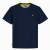 Motley Denim Stockholm T-shirt Dark Indigo - T-shirts - T-shirts i store størrelser - 2XL-14XL