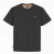 Motley Denim Stockholm T-shirt Charcoal - T-shirts - T-shirts i store størrelser - 2XL-14XL
