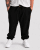 Motley Denim Berlin Sweatpants Black - Joggingbukser og shorts - Sweatpants og Sweatshorts 2XL-12XL