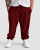 Motley Denim Berlin Sweatpants Red - Joggingbukser og shorts - Sweatpants og Sweatshorts 2XL-12XL