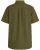 Motley Denim Zagreb Kortærmet Skjorte Mørk khaki - Skjorter - Skjorter til store mænd 2XL- 8XL